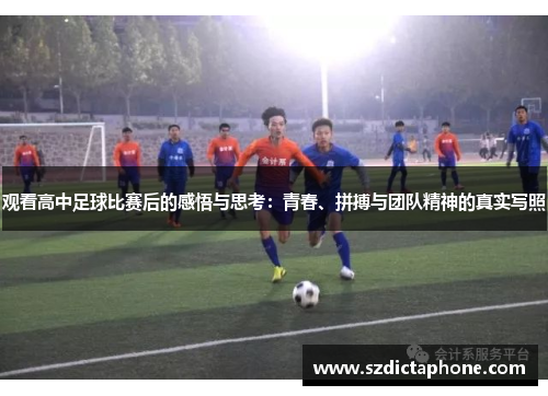 观看高中足球比赛后的感悟与思考：青春、拼搏与团队精神的真实写照